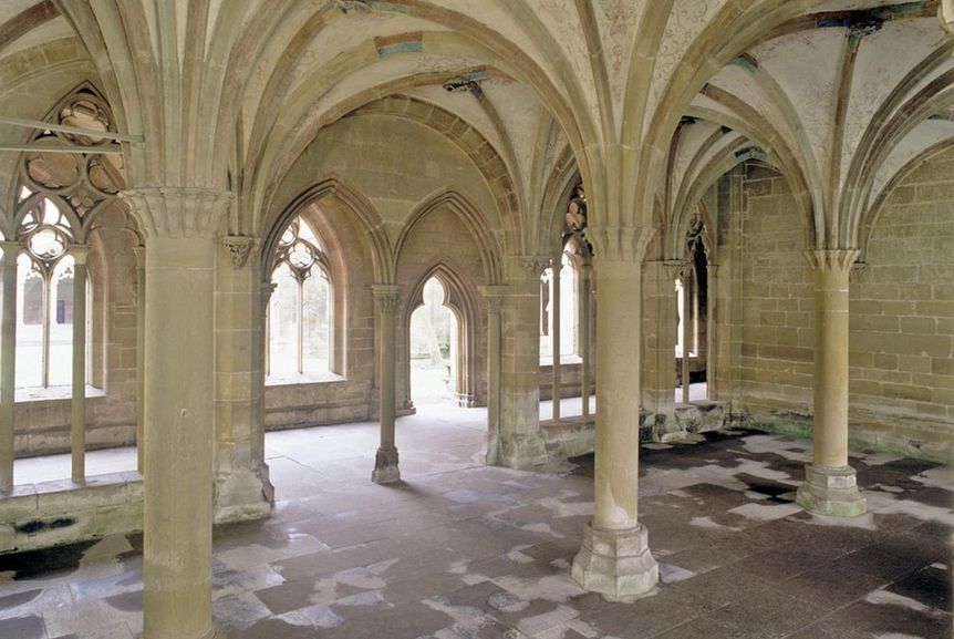 Photo: Staatliche Schlösser und Gärten Baden-Württemberg, Steffen Hauswirth Interior of the chapter house at Maulbronn Monastery