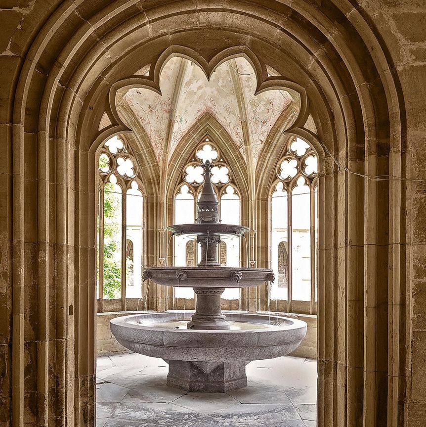Foto: Staatliche Schlösser und Gärten Baden-Württemberg, Günther Bayerl Maulbronn Monastery, fountain house