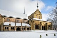 Kloster Maulbronn, Klosterkirche im Winter