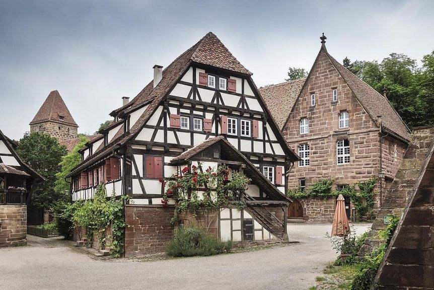 Exterior of baker's house at Maulbronn Monastery